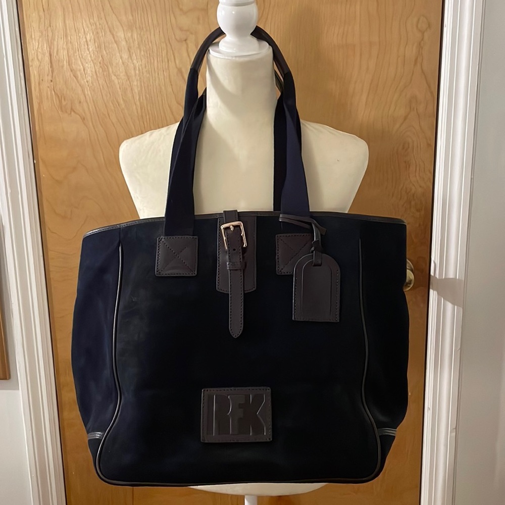 NEW Limited Edition- Dooney & Bourke suede and leather tote- RFK Human Rights.